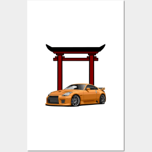 Nissan gtr Posters and Art